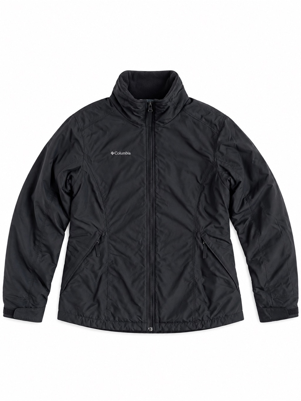 Columbia Insulated Fleece-Lined Jacket Black Medium